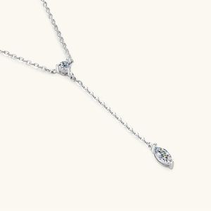 5 Carat Moissanite 925 Sterling Silver Necklace main image 0